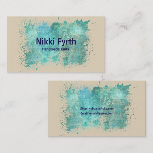 編機械の名刺 名刺 (正面/裏面)