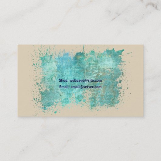 編機械の名刺 名刺 (裏面)