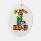 編機械 セラミックオーナメント (右)