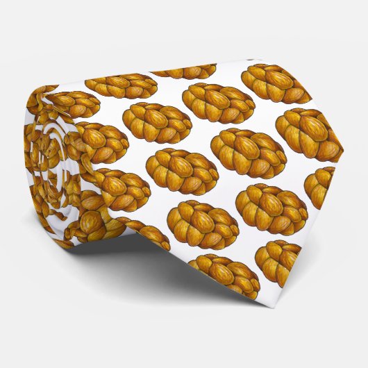 編組チャラブレッドローフユダヤの祝日 ネクタイ (ロール)