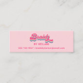 編組ブレイディングブレイダーグルーヴィレトロアポイントメント スキニー名刺 (正面)