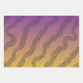 編組経路 – シームレスなアフリカ産トウモロコシ ラッピングペーパーシート (正面3)