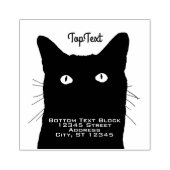 編集したいCat 2ブロックの文字が表示される ラバースタンプ (インプリント)