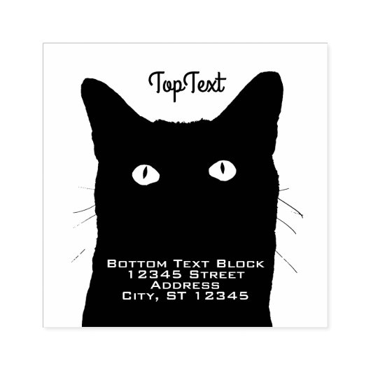 編集したいCat 2ブロックの文字が表示される ラバースタンプ (インプリント)