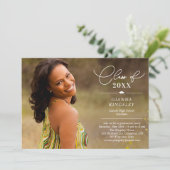 編集スタイル卒業発表招待状 招待状 (スタンド正面)