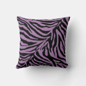 編集デザイン – 色ゼブラアニマルプリントの変更 クッション (裏面)
