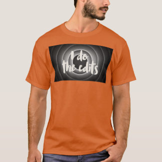 編集ビデオエディタのおもしろい Tシャツ