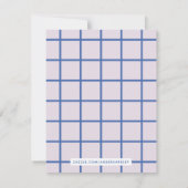 編集モダンタイポグラフィ文房具 – 紫 (裏面)