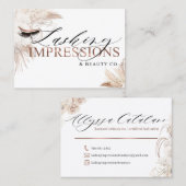 編集不可ラッシングインプレッション名刺 名刺 (正面/裏面)