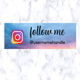 編集可後を追能なMeソーシャルメディアQRコード スキニー名刺