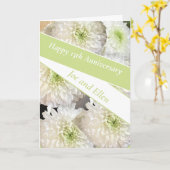 編集可結婚能13周年、 カード (黄色い花)