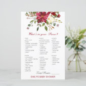 編集可能あなたの財布のブライダル、ベビーシャワー (スタンド正面)