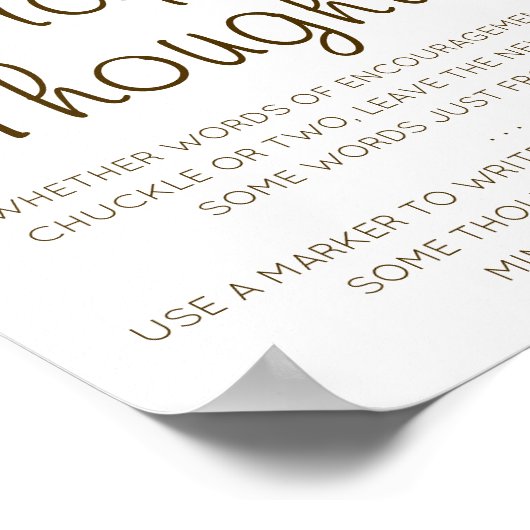 編集可能おむつ思考サイン、深夜おむつP ポスター (角)