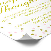 編集可能おむつ思考サイン、深夜おむつP ポスター (角)