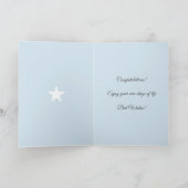 編集可能おめでとうシャインブライトカード カード (内部)