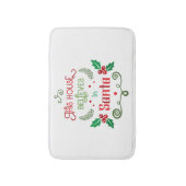 編集可能おもしろいクリスマス引用文 バスマット (正面縦)