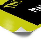 編集可能おもしろいレスリングコンテスト ポスター (コーナー)