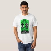 編集可能おもしろいレスリングコンテスト Tシャツ (正面フル)