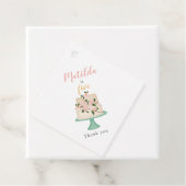 編集可能お誕生日ケーキパーティー フェイバータグ (インサイチュ)