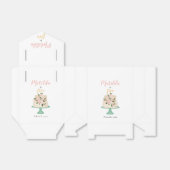 編集可能お誕生日ケーキパーティー フェイバーボックス (折り畳みなし)