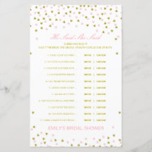 編集可能と彼は彼女が言ったウェディングシャワーゲーム