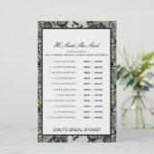 編集可能と彼は彼女が言ったウェディングシャワーゲーム (スタンド正面)