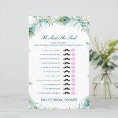 編集可能と彼は彼女が言ったウェディングシャワーゲーム (スタンド正面)