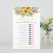 編集可能と彼は彼女が言ったウェディングシャワーゲーム (スタンド正面)