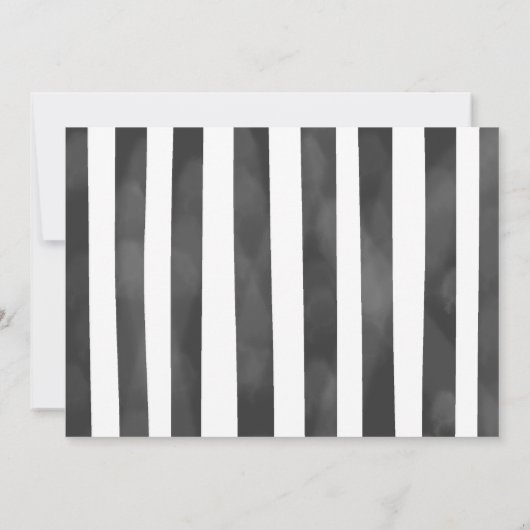 編集可能なかわいい牛の誕生日写真招待状 招待状 (裏面)