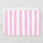 編集可能なかわいい牛の誕生日写真招待状 招待状 (裏面)