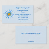 編集可能なめしサロン 名刺 (正面/裏面)