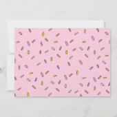 編集可能なアイスクリームソシアル... アイスクリームイベントのお祝い 招待状 (裏面)