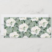 編集可能なアフタヌーンティー券 招待状 (裏面)