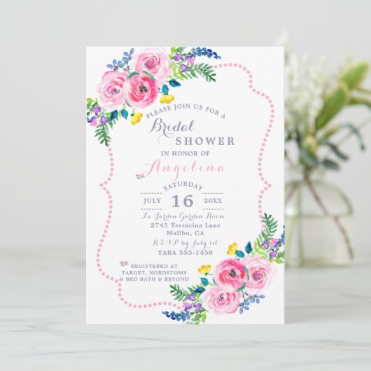 編集可能なインスタントダウンロード招待状 招待状 (スタンド正面)