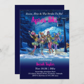 編集可能なエレースキーバチェロレッテテンプレート 招待状 (正面/裏面)