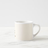 編集可能なカフェ開店コーヒーマグデザイン エスプレッソカップ (右)
