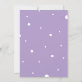 編集可能なカラフルなバルーンアーチの招待状 招待状 (裏面)