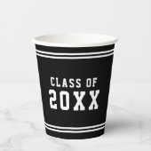 編集可能なカラーの多様性の卒業学年紙 紙コップ (正面)