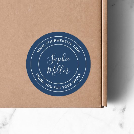 編集可能なカラードラク会社ブランド名の追加 ラウンドシール