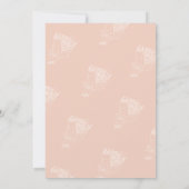 編集可能なカラーハンドラウン市場BSオフ 招待状 (裏面)