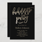 編集可能なカラーバチェロレッテブラシ輝き シーズンカード (正面/裏面)