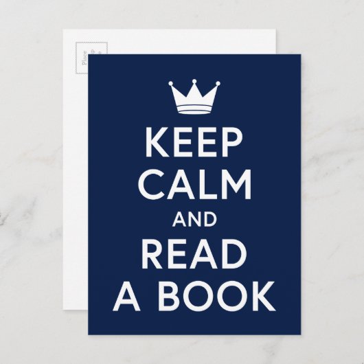 編集可能なカラ保ーブックのような落ち着きと読本の作成 ポストカード (正面/裏面)