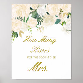 編集可能なキスがいくつ Soon Mrs. サイン