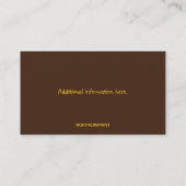 編集可能なキャンプ場 名刺 (裏面)