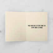 編集可能なギターを弾く女性のハッピー シンコ デ マヨ カード (内部)