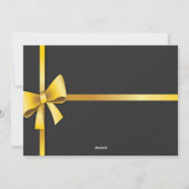 編集可能なクリスマス写真 シーズンカード (裏面)