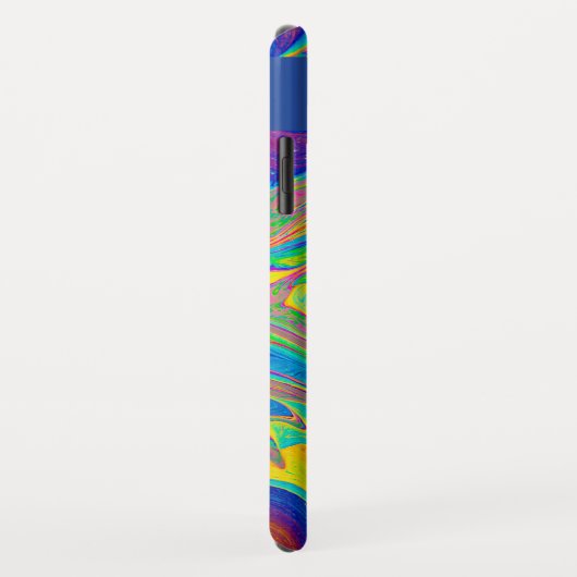 編集可能なサイケデリック移動 Case-Mate iPhoneケース (裏面/右)