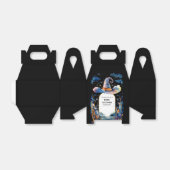 編集可能なシンプルウィザードハットベイビーシャワー フェイバーボックス (折り畳みなし)