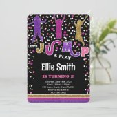 編集可能なジャンプ招待 招待状 (スタンド正面)