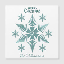 編集可能なスノーフレーク クリスマス/ホリデー